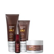 Kit Lowell Protect Care (in) Acao Anti-Frizz (4 Produtos)