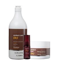 Kit Lowell Protect Care (in) Salon Limpeza Suave (3 Produtos)