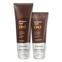 Kit Lowell Protect Care (in) Shampoo 240ml + Condicionador 200ml