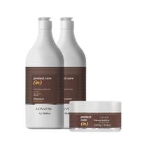 Kit Lowell Protect Care Shampoo 1L, Cond 1L e Máscara 240g