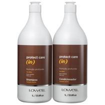 Kit Lowell Protect Shampoo 1L Condicionador 1L