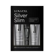 Kit Lowell Slim Silver Dark (3 produtos)
