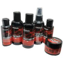 Kit Lubrificantes Premium DAddario Instrumentos Musicais Limpador