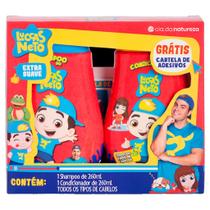 Kit Luccas Neto Shampoo + Condicionador - Todos os Tipos de Cabelos