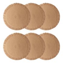 Kit Lugar Americano Franja (6 Peças)