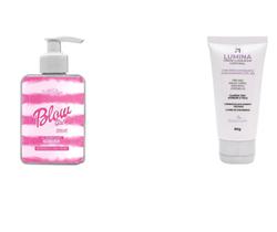 kit Lumina Clareador Corporal 60G Sofisticatto + Blow Girl Gel Sexo Oral 320Ml Hot Flowers