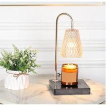 Kit Luminária Aquecedora + Vela Perfumada Aromatizador Elétrico Bivolt Moderna - Envio Imediato