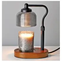 Kit Luminária Aquecedora + Vela Perfumada Aromatizador Elétrico Bivolt Moderna - Envio Imediato