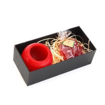 Kit Luminária Bola com Velas Coração