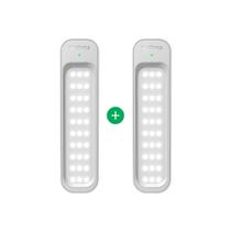 Kit Luminária de Emergência Autônoma Intelbras LEA 150 - 2 Unidades