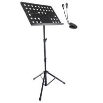 Kit Luminaria luz dupla LEP30 + estante partitura SPRF50 Kit Luminaria luz dupla LEP30 + estante partitura SPRF50