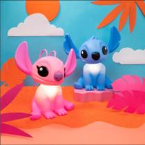 Kit Luminárias Disney Ohana - Stitch E Angel Kit Luminárias Disney Ohana - Stitch E Angel