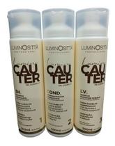 Kit Lumino Cauter Home Care Tratamento 3 itens Luminositta Kit Lumino Cauter Home Care Tratamento 3 itens Luminositta