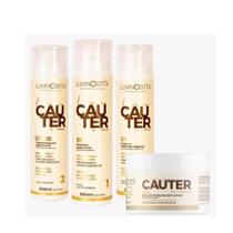 Kit Lumino Cauter Tratamento Capilar 4 Itens Home Care Luminositta Kit Lumino Cauter Tratamento Capilar 4 Itens Home Care Luminositta