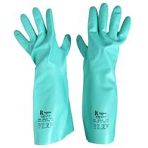 Kit Luva Borracha Nitrílica Longa 45cm EG KA15 2 Pares - KALIPSO