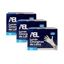 Kit Luva Cirúrgica Estéril Com Pó Abl Premium 150 Pares 8,5 Kit Luva Cirúrgica Estéril Com Pó Abl Premium 150 Pares 8,5