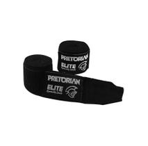 Kit Luva De Boxe E Muay Thai + Bandagem Pretorian Elite