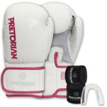 Kit Luva de Boxe e Muay Thai FX2 Pretorian