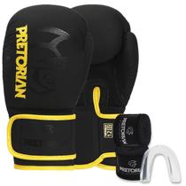 Kit Luva de Boxe e Muay Thai FX2 Pretorian