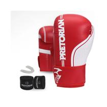 Kit Luva De Boxe Muay Thai Fx1 Bandagem + Bucal - Pretorian