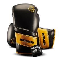 Kit Luva De Boxe/Muay Thai Pretorian Elite Com Bandagens 3.5M - 16OZ