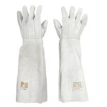 KIT Luva de Raspa com 30 cm de punho reforçada - 6 Pares - REMAR