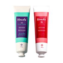 Kit Luva de Silicone Aloe Vera e Romã Hands