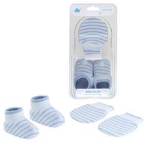 Kit Luva E Sapatinho Recém Nascido Menino Menina Presente - Pimpolho Baby