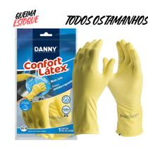 kit Luva Látex C/Proteção 12 Pares ( Danny)