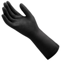 Kit Luva Latex Reforcada Preta XG 10 Un - MUCAMBO