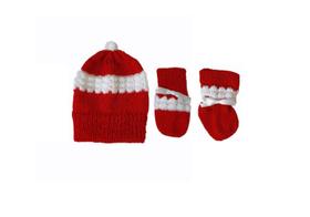 Kit Luva Luvinha Sapatinho Touca Lã Bebê Rescém Nascido Tricot Tricô 3 pçs