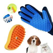 Kit Luva Magnética Escova Vapor Elétrica Spray Massagem Tira Pelo Pet Recarregavel Usb Cão Gato Kit Luva Magnética Escova Vapor Elétrica Spray Massagem Tira Pelo Pet Recarregavel Usb Cão Gato