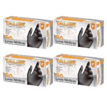 Kit Luva Nitrilica Talge Tam. P Sem Pó - 4 Caixas Com 100 Unidades Cada Kit Luva Nitrilica Talge Tam. P Sem Pó - 4 Caixas Com 100 Unidades Cada