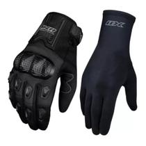 Kit Luva X11 Blackout 2 Mais Luva Thermic Segunda Pele