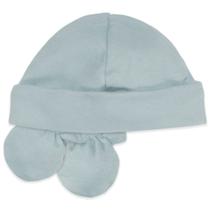 Kit Luvas e Touca Azul - Mini & Co.