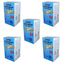 Kit luvas estéreis cirúrgicas descarpack 250 pares tam. 8,5