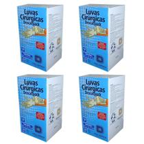 Kit Luvas Estéreis Cirúrgicas Descarpack 400Un Tamanho 7,5