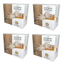Kit luvas sintética cirúrgicas policloropreno 200par tam.8,0 Kit luvas sintética cirúrgicas policloropreno 200par tam.8,0