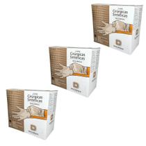 Kit Luvas Sintética Cirúrgicas Policloropreno 300Un Tam. 6,5