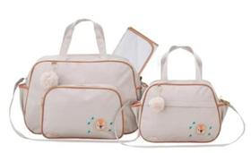 Kit Luxo Bolsa Maternidade 3 peças Leãozinho