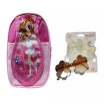 Kit luxo bolsa oculos flor margarida e 2 laços infantil modelo:2 Kit luxo bolsa oculos flor margarida e 2 laços infantil modelo:2
