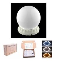 Kit Luz Camarim Maquiagem Com 10 Lampadas Led 3 Cores Kit Luz Camarim Maquiagem Com 10 Lampadas Led 3 Cores