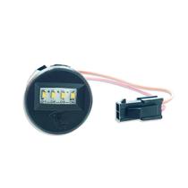 Kit Luz Cortesia 2 Pontos LED Branco 12V Tragial Kit Luz Cortesia 2 Pontos LED Branco 12V Tragial