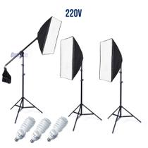 Kit Luz Estúdio Greika Agata Girafa Pksb04 220v 255w