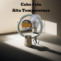 Kit Luz Para Churrasqueira (fio, Soquete E Lampada)
