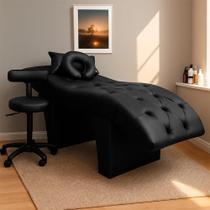 Kit Maca Capitonê Para Estética Cílios Sobrancelhas e Mocho