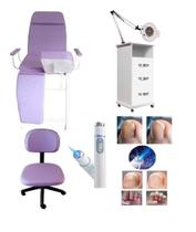 Kit Maca Podologia Mocho Exaustor Luminária Armário e Caneta Para Fungos