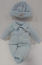 Kit Macacão Soft Pettenati Bebê Menino Zafielo + Touca 602 Kit Macacão Soft Pettenati Bebê Menino Zafielo + Touca 602