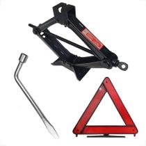 Kit Macaco 2T Sanfona Triângulo Sinalizaçao Chave Roda 19 Kit Macaco 2T Sanfona Triângulo Sinalizaçao Chave Roda 19