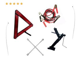 kit Macaco Chave De Roda Para Carros Fiat Uno Palio Strada Argo